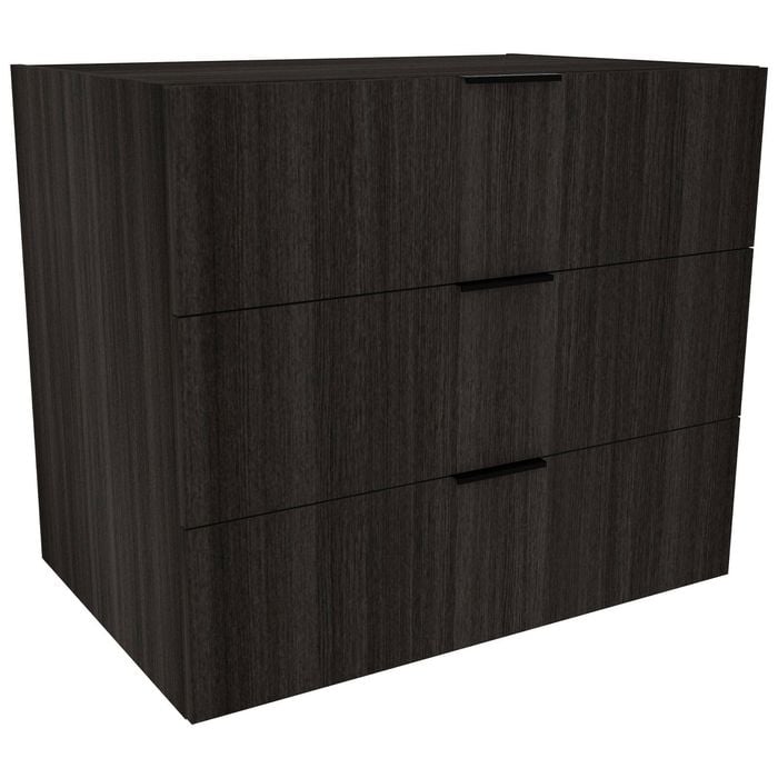 Lugna 768 x 900 x 580mm Storm Ready To Assemble 3 Drawer Unit