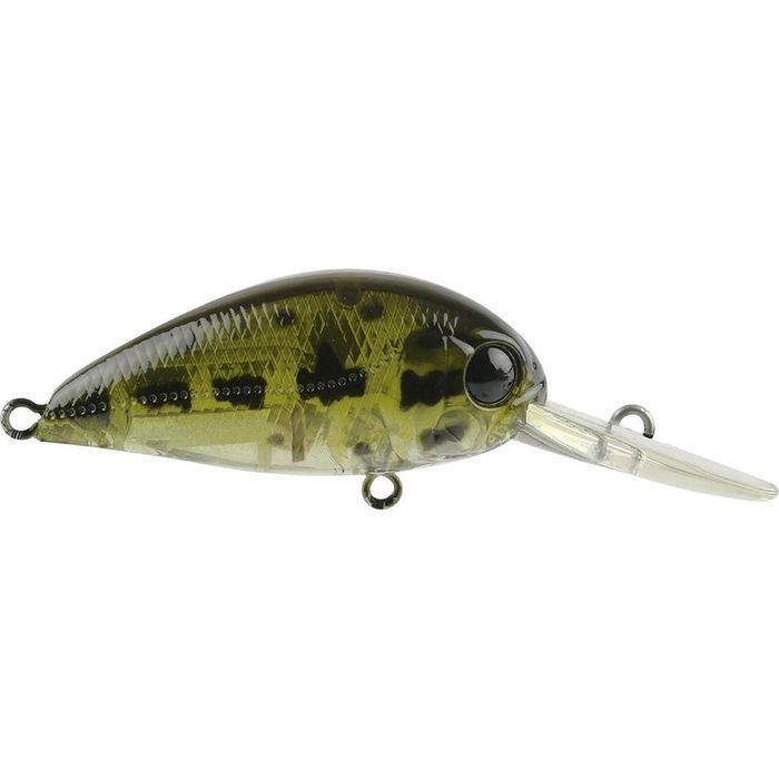 Atomic Hardz Crank Deep Hardbody 38mm Fishing Lure Ghost Green Shad