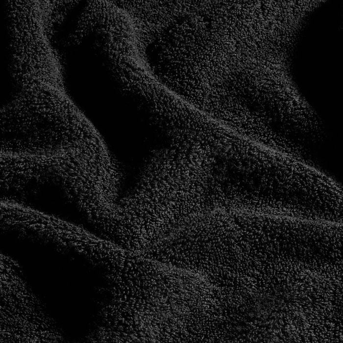 Bedding Co. 4pc Egyptian Cotton Luxury Bath Towel Set Luxurious Black