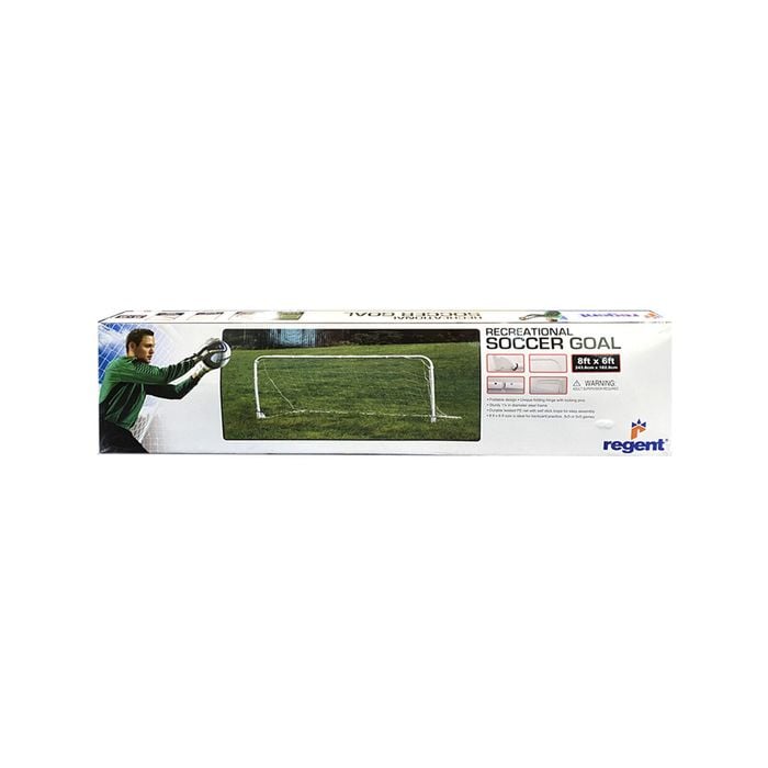 Regent Folding 8x6' Soccer Goal Sports Training/outdoor Game Football Net Goal