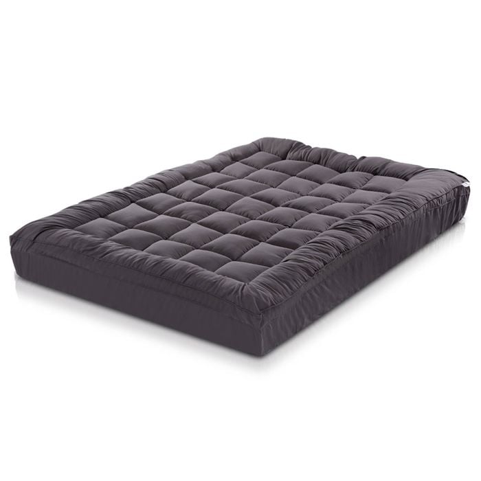 Giselle 5cm Bamboo Charcoal Filling Pillowtop Topper 1000gsm King Single