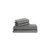 2000TC Ultra Soft King Fitted Sheet Set- Gray