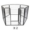 Yes4pets 12-panel 80 Cm Heavy Duty Pet Playpen