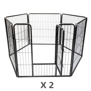 Yes4pets 12-panel 80 Cm Heavy Duty Pet Playpen