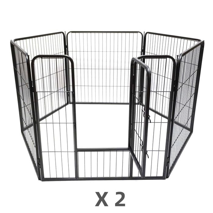 Yes4pets 12-panel 80 Cm Heavy Duty Pet Playpen