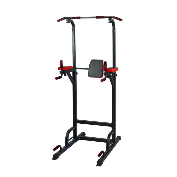 FitnessLab Power Tower Chin-Pull Up Dip Station Bench Press Multistation Gym