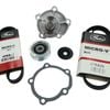 Drive Belt AC Belt Tensioner & WP Kit For Suzuki Swift EZ RS415 1.5L 4/2008-2011