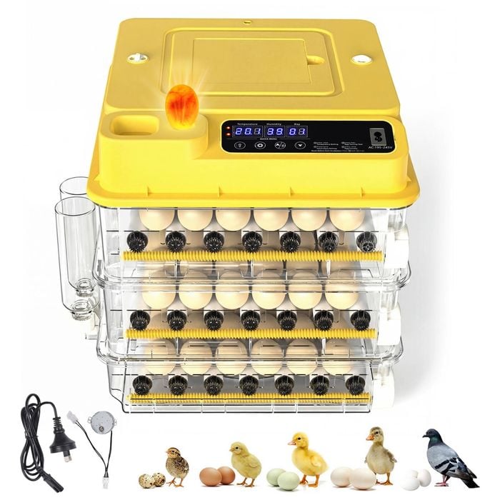 Advwin 108 Egg Incubator Auto Water System Built-in Egg Candler