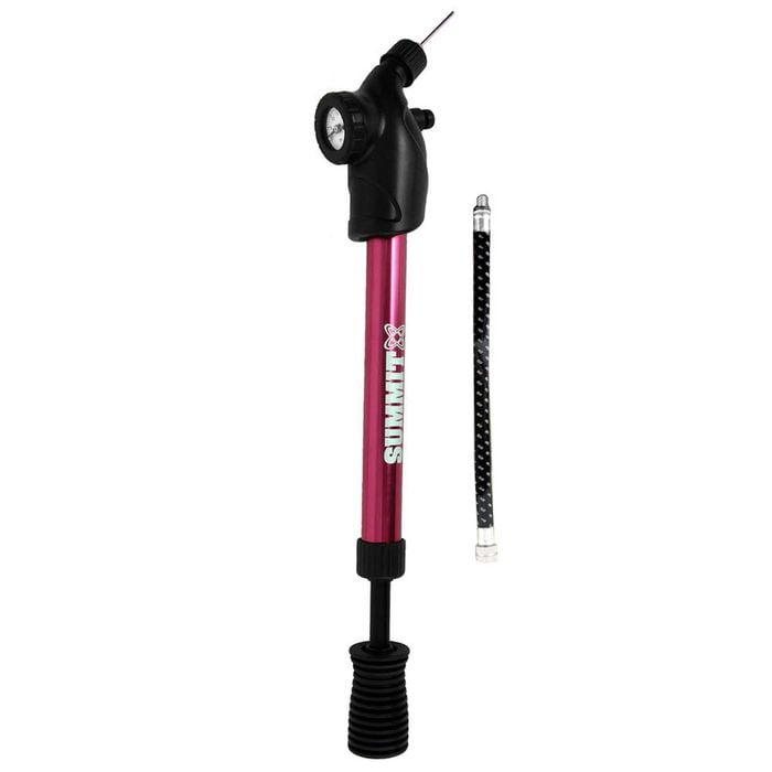 Summit Aluminium Pump Gauge Pink