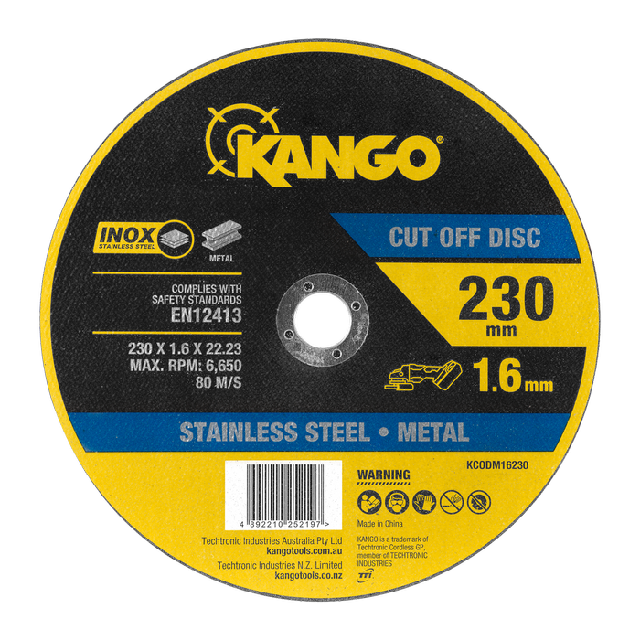 Kango 230mm x 1.6mm Metal Cut Off Disc