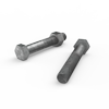 ZENITH M16 x 100mm Hot Dip Galvanised Hex Head Bolts and Nuts - Each