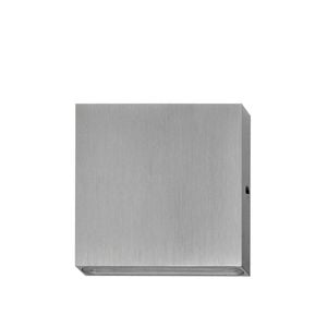 CLA Lighting Pdl LED Exterior Wall Square Pillar 1-Way Down Light IP65 Stainless Steel