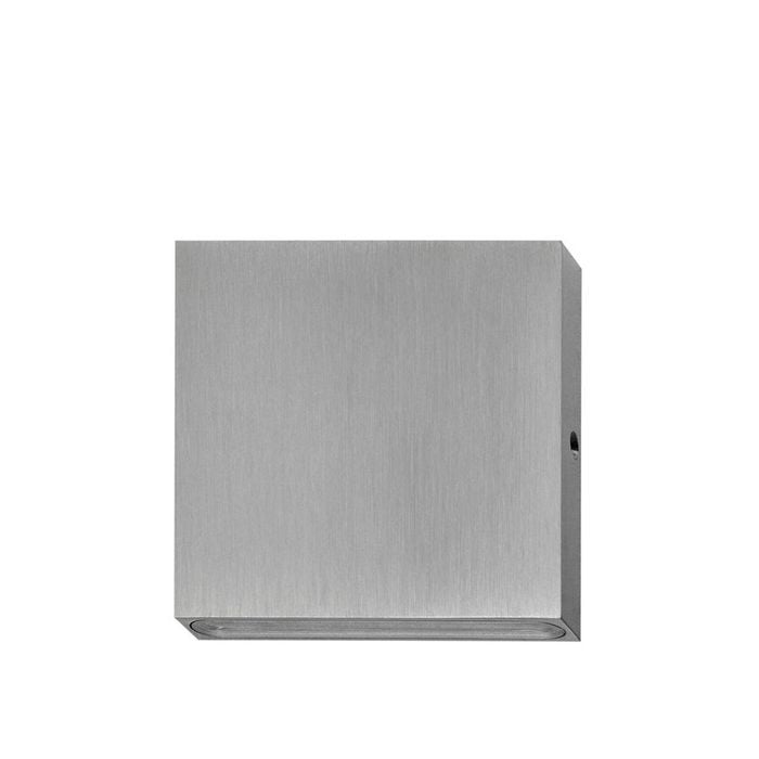 CLA Lighting Pdl LED Exterior Wall Square Pillar 1-Way Down Light IP65 Stainless Steel