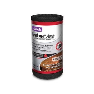Jack 190mm x 4m Stainless Steel Ember Mesh Ultra
