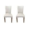 Linda Chair Taupe Color-Set of 2