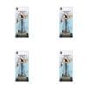 4PK Dudley's World Of Pets Aquarium/Fish Tank Shark Symbol Sign Decor 21cm