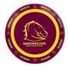 NRL Melamine Plate - Brisbane Broncos - 20cm diameter - Single