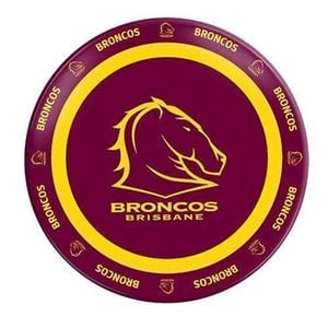 NRL Melamine Plate - Brisbane Broncos - 20cm diameter - Single