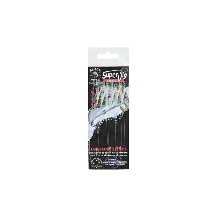 Black Pete Super Jig Inshore Sabiki Pre Made Bait Jig Small