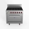 Gasmax 6 Burner With Oven Flame Failure  - Oven Ranges (gbs6tslpg)