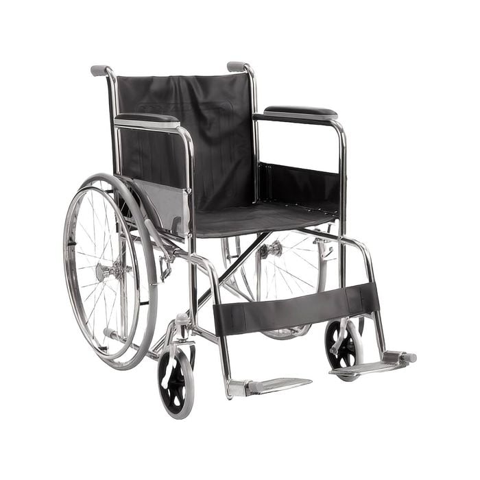 Livingstone 24" Folding Manual Wheelchair 106 X 64cm Seat Width: 46cm