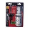 Blu-mol Xtreme Quickcore 25mm and 40mm White Bimetal Holesaw - Pack of 4