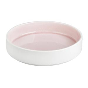 Olympia Fondant Bowl Pink 215mm 4 Pack Ceramic Tableware Serving Dish