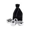 Bartender Barware Stainless Steel Wine Pearls with Bag Set of 4