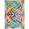 The Rug Connection Horizon Tala Multi 160x100cm - Small Pet Friendly Outdoor Floor Rug