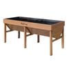 VegTrug 183 x 76 x 80cm 1.8m Aluminium Wood Effect