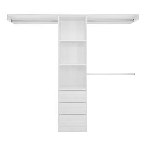 Lugna 2100mm White Opening Built In Package 4