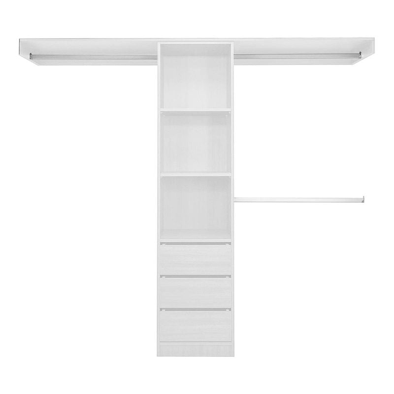 Lugna 2100mm White Opening Built In Package 4