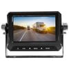 Elinz 5" AHD Monitor Wired 4PIN 3 Channel HD Video Inputs Single View DC12~24V 800*480 Dashboard Mount