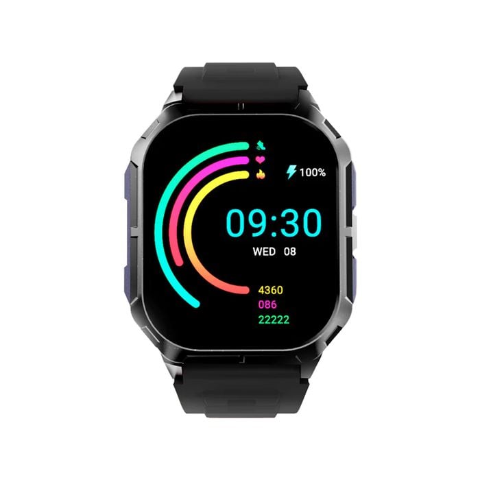 HiFuture Ultra3 Sports Smartwatch For Apple iOS-9/Android-5 Thunder Black