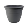Northcote Pottery 30cm Graphite Villa Round Plastic Pot