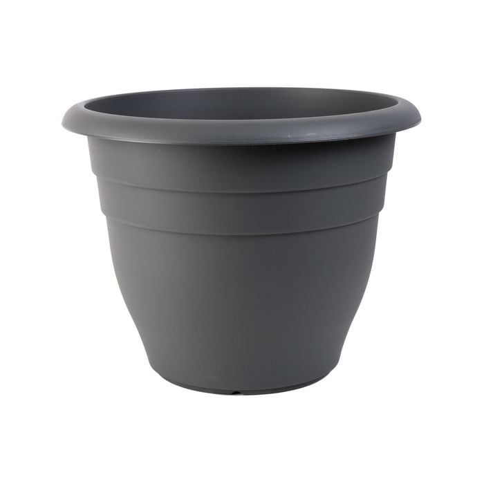Northcote Pottery 30cm Graphite Villa Round Plastic Pot