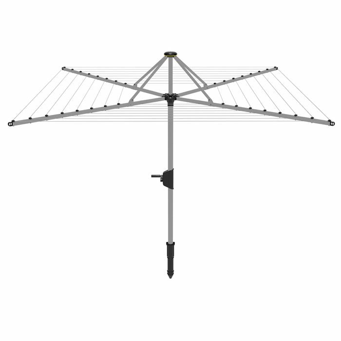 Daytek MK2 M58 Rotary Clothesline - Mercury Silver
