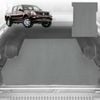 6D Diamond Ute Tub Mat for Holden Rodeo (4-Door Crew Cab) 2003-2008 (with Spray On Liner or No Liner) - Grey
