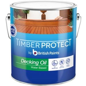 Timber Protect 4L Natural Water Based Decking Oil