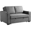 Miles 2 Seater Sofa Bed - Dark Grey