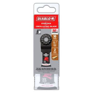 Diablo 30mm Starlock Bi-Metal Demo Demon OMT for Nail Embedded Wood 10 Pack