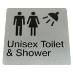 Bradley Braille Unisex Toilet And Shower 975-MFTS-S