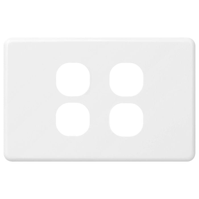 DETA X6 Four Gang Switch Plate Cover