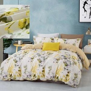 3D Yellow Flower 128 Bed Pillowcases Quilt King Size