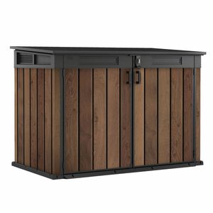 Keter Signature Horizontal Shed 2020L (1.9 x 1.1m) - Walnut Look 