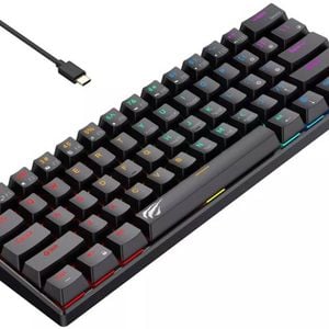 Havit 61 Key Mechanical Gaming Keyboard - Black