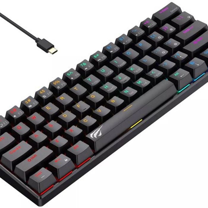 Havit 61 Key Mechanical Gaming Keyboard - Black