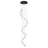 Vencha Langdon 15 Light LED Pendant - Black (5000K)
