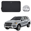 Front Windscreen Sun Shade for Mercedes-Benz ML-Class 2012 - 2019 (W166) - Standard 150 x 85 cm - Black