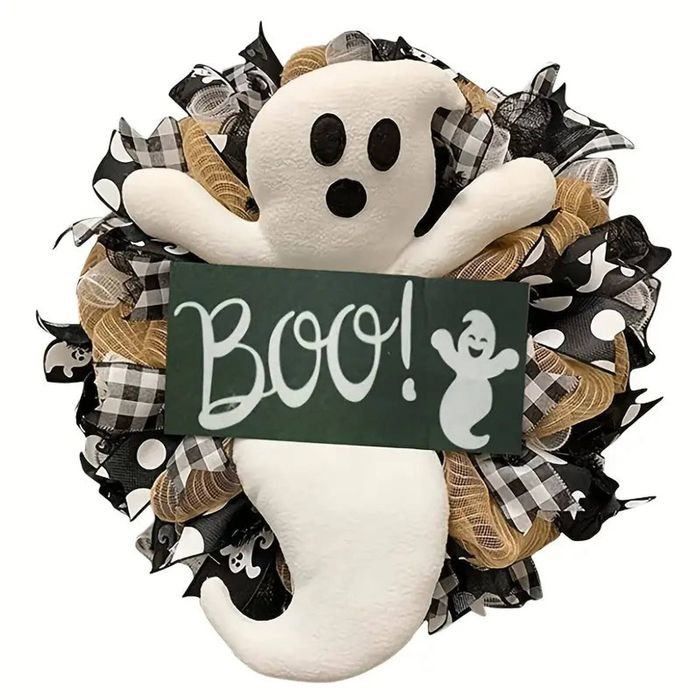 Lifebay Ghostly Greetings: Haunting Halloween Wreaths